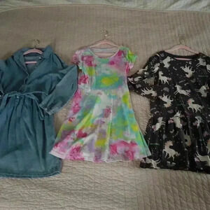 3 dresses size 7 bundle